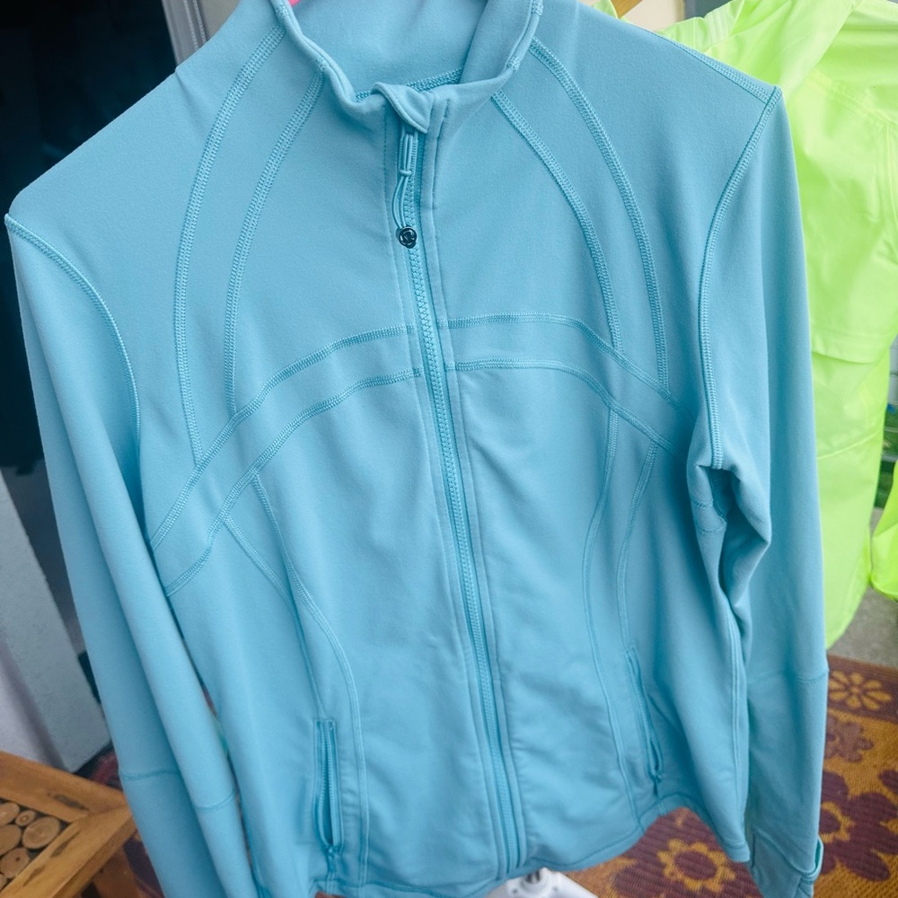 lululemon athletica Light Blue Utility Jacket